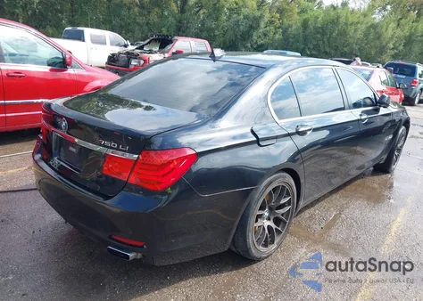 2012 BMW 750Li xDrive from USA, damaged, VIN WBAKC8C5XCC437820